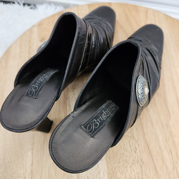 Brighton rubens krinkle mules - Picture 9 of 10